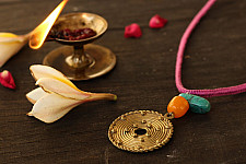 आराधना | Aradhana ✺ Brass Necklace { 9 }